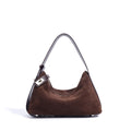 Sarah Express Soft Leather Dumpling Shoulder Bag Coffee
