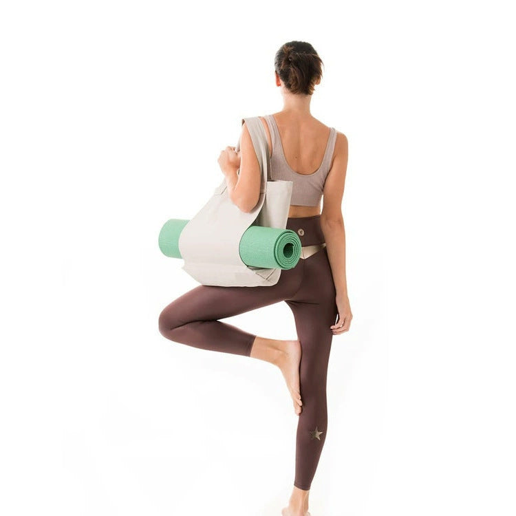 Sarah Express Large Canvas Yoga Tote Bag