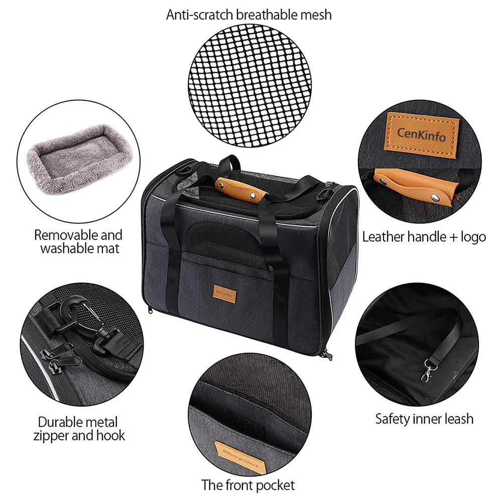 Sarah Express Foldable Portable Pet Travel Carrier Bag