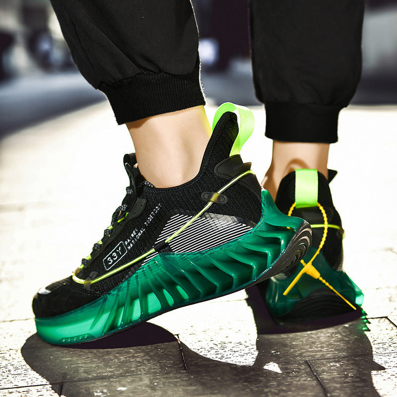 Sarah Express Men's Trend Casual Breathable Running Sneakers