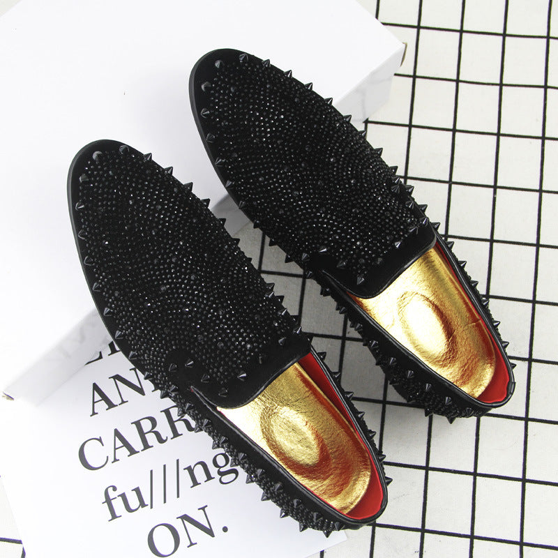 Sarah Express Studded Pointed Toe Men Loafers