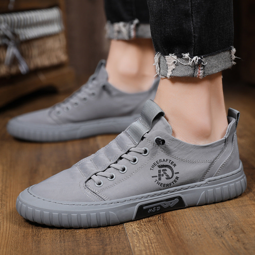 Sarah Express Men's Casual Canvas Low Top Sneakers