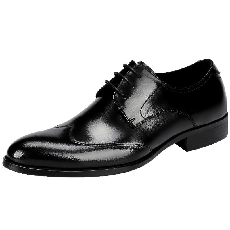 Sarah Express Classic Pointed Toe Leather Dress Shoes