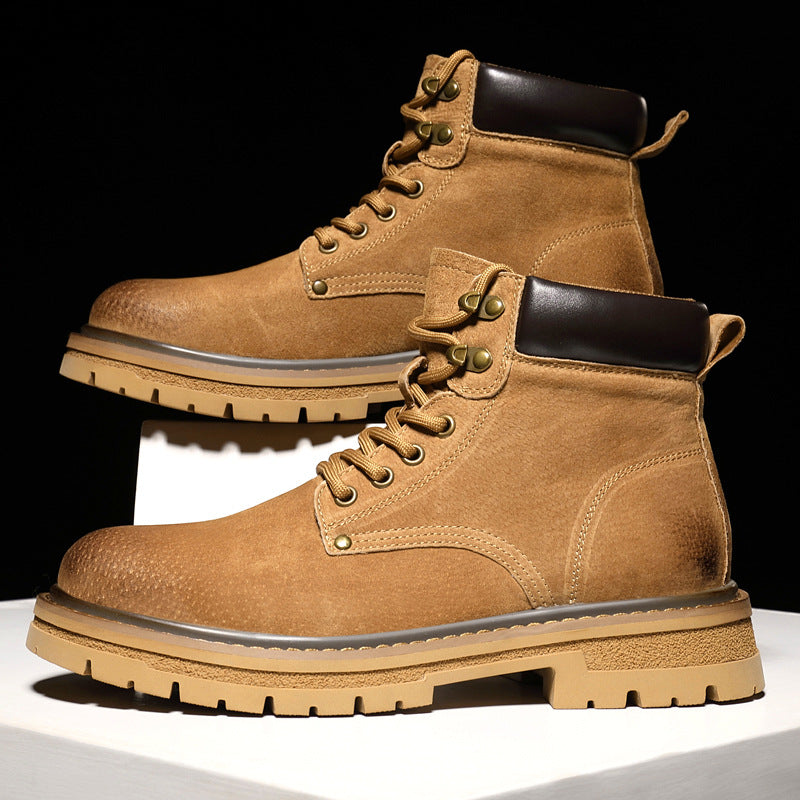 Sarah Express British Style Lace-Up Men's Boots