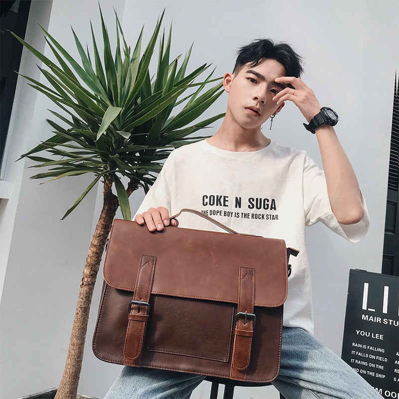 Sarah Express Casual Men's Structured Shoulder Bag
