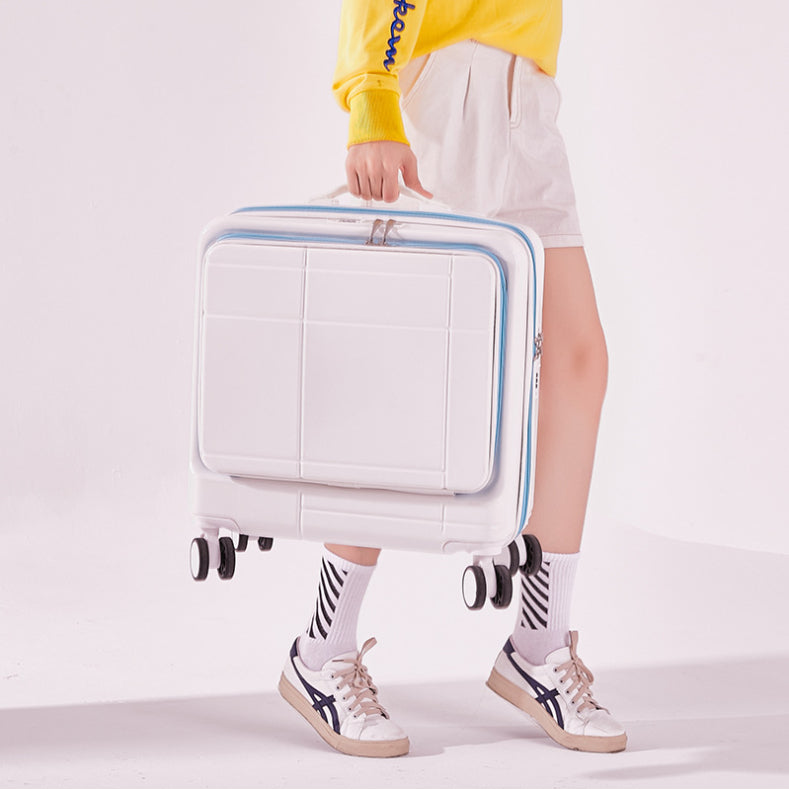 Sarah Express Lightweight 14-Inch Hard Shell Travel Suitcase