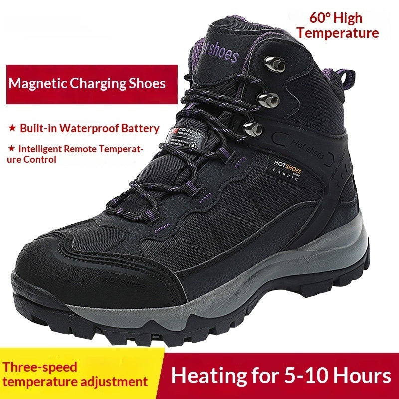 Sarah Express Electric Heated Thermal Winter Cotton Slippers