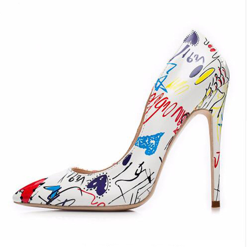 Sarah Express Women's Cutout Platform Open-Toe Heels