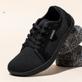 Sarah Express Men's Barefoot Casual Mesh Sneakers All Black