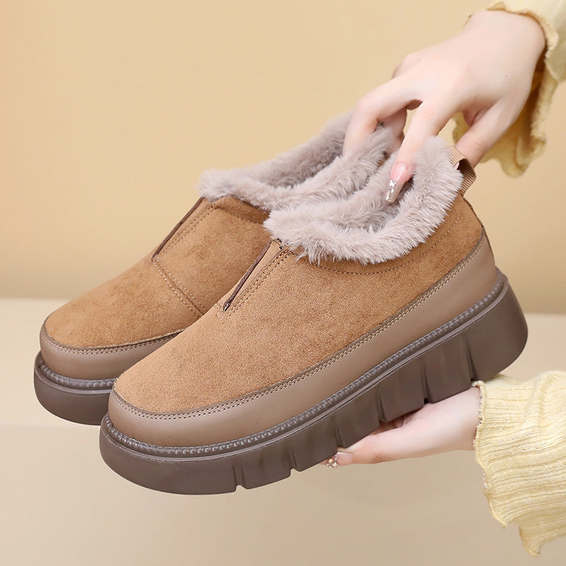 Sarah Express Women's Insulated Slip-On Winter Snow Boots