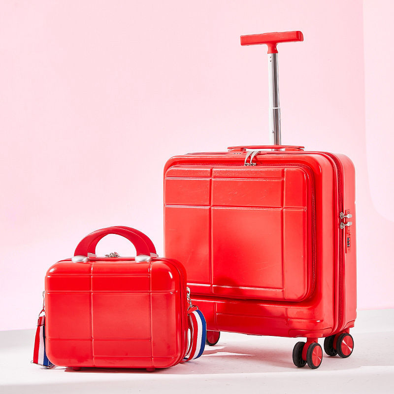 Sarah Express Lightweight 14-Inch Hard Shell Travel Suitcase