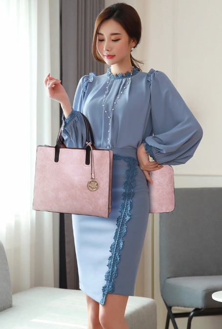 Sarah Express Structured Shoulder Bag Set