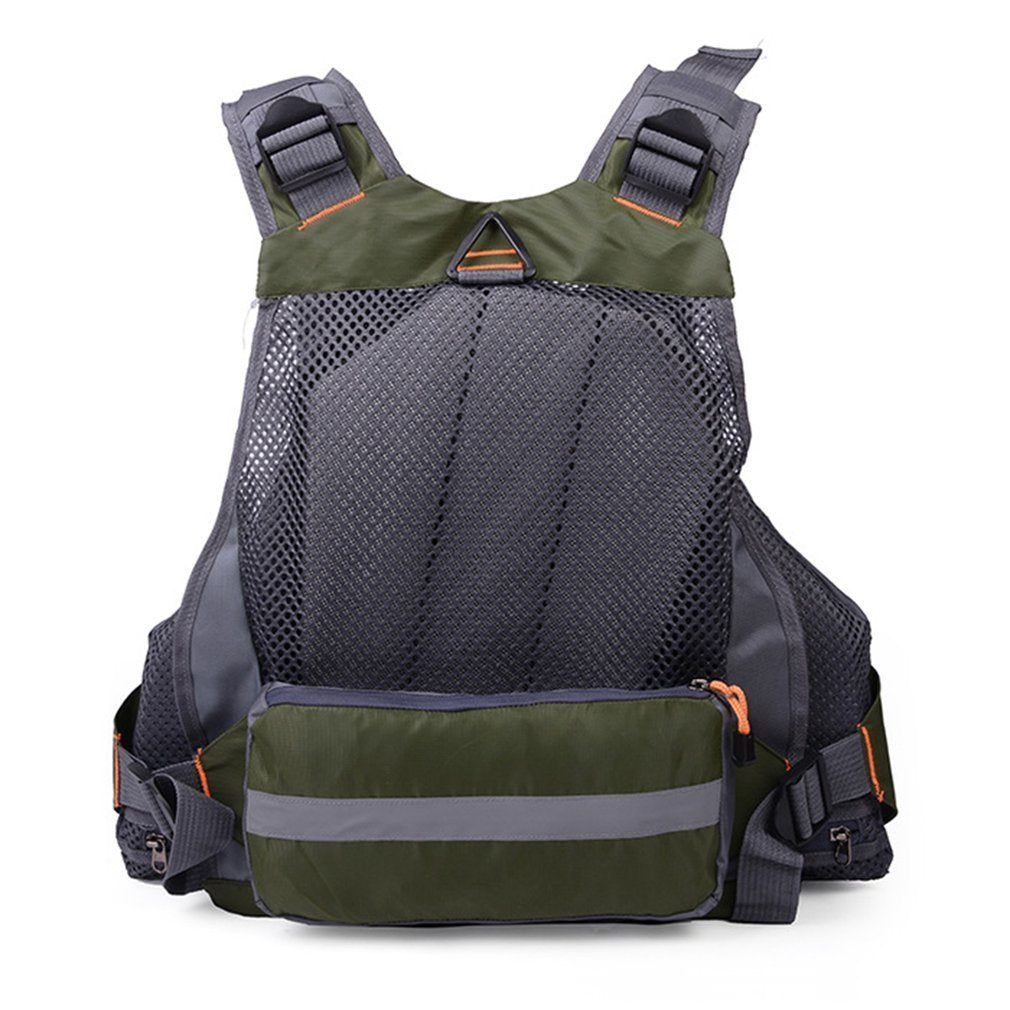Sarah Express Breathable Multi-Pocket Fishing Life Vest