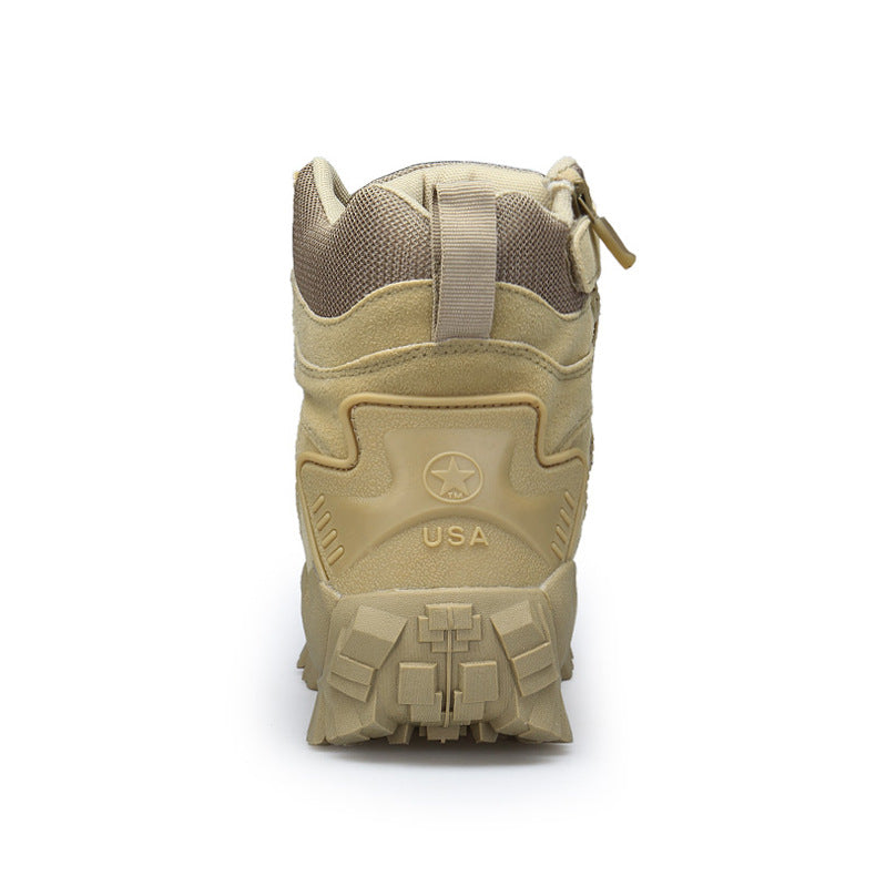 Sarah Express Men's Tactical Lace-Up Outdoor Boots