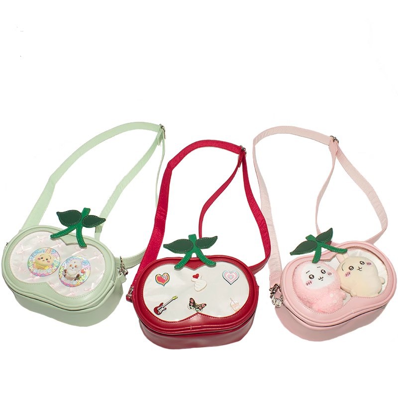 Sarah Express Cute Mini Oval Patchwork Crossbody Bag