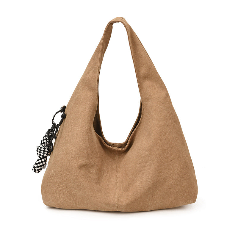 Sarah Express Casual Canvas Patchwork Shoulder Bag