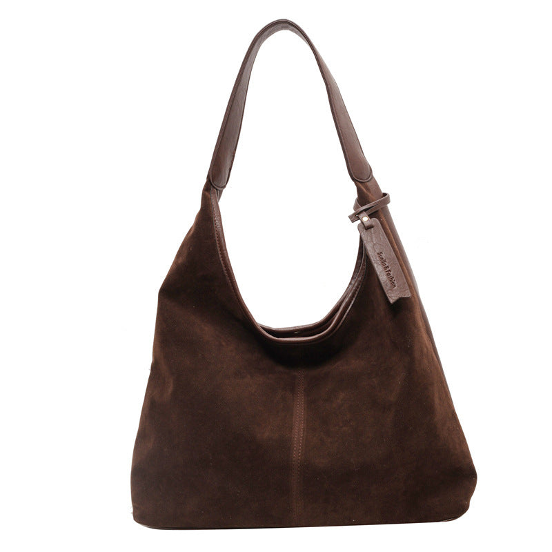Sarah Express Minimalist Patchwork Bucket Tote Bag