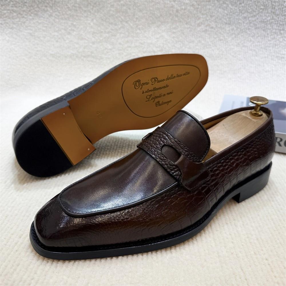 Large-size Mens Casual Formal Leather Shoes – product detail alternate view 12