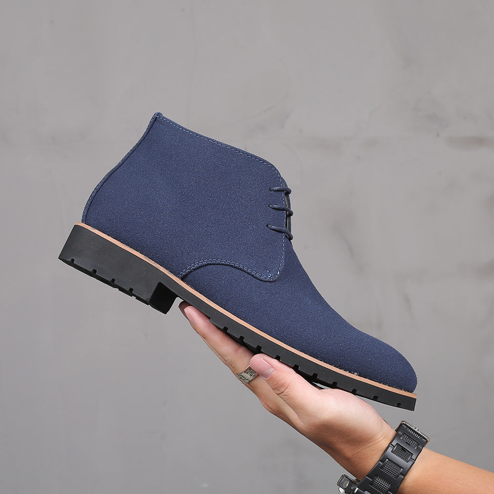 Sarah Express Pointed Toe Casual Lace Up Boots