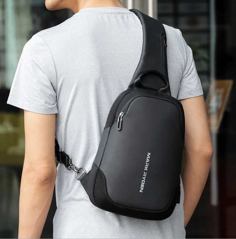 Sarah Express Anti-Theft USB Charging Chest Bag