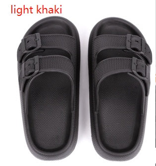 Sarah Express Thick-Soled EVA Double Buckle Sandals