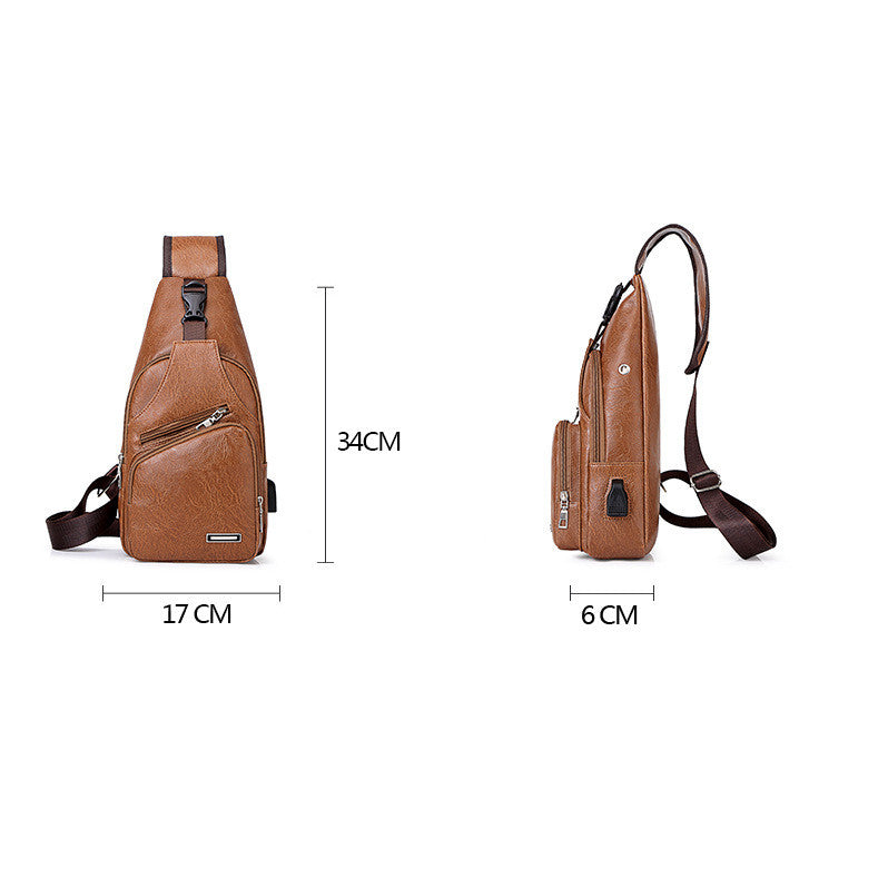 Sarah Express USB Charging Chest Sling Bag