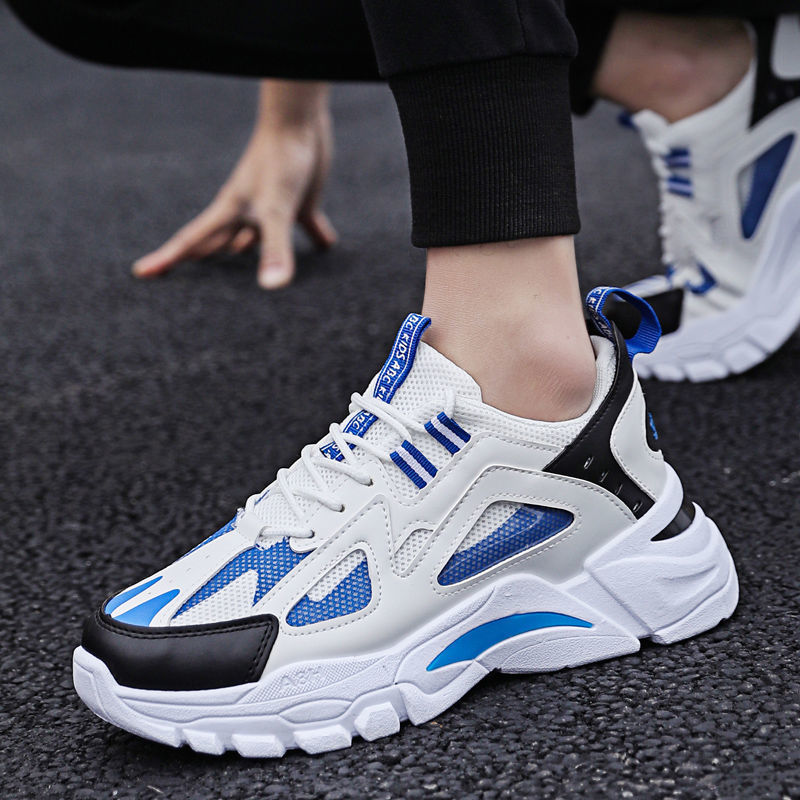 Sarah Express Men's Breathable Lace Up Athletic Sneakers