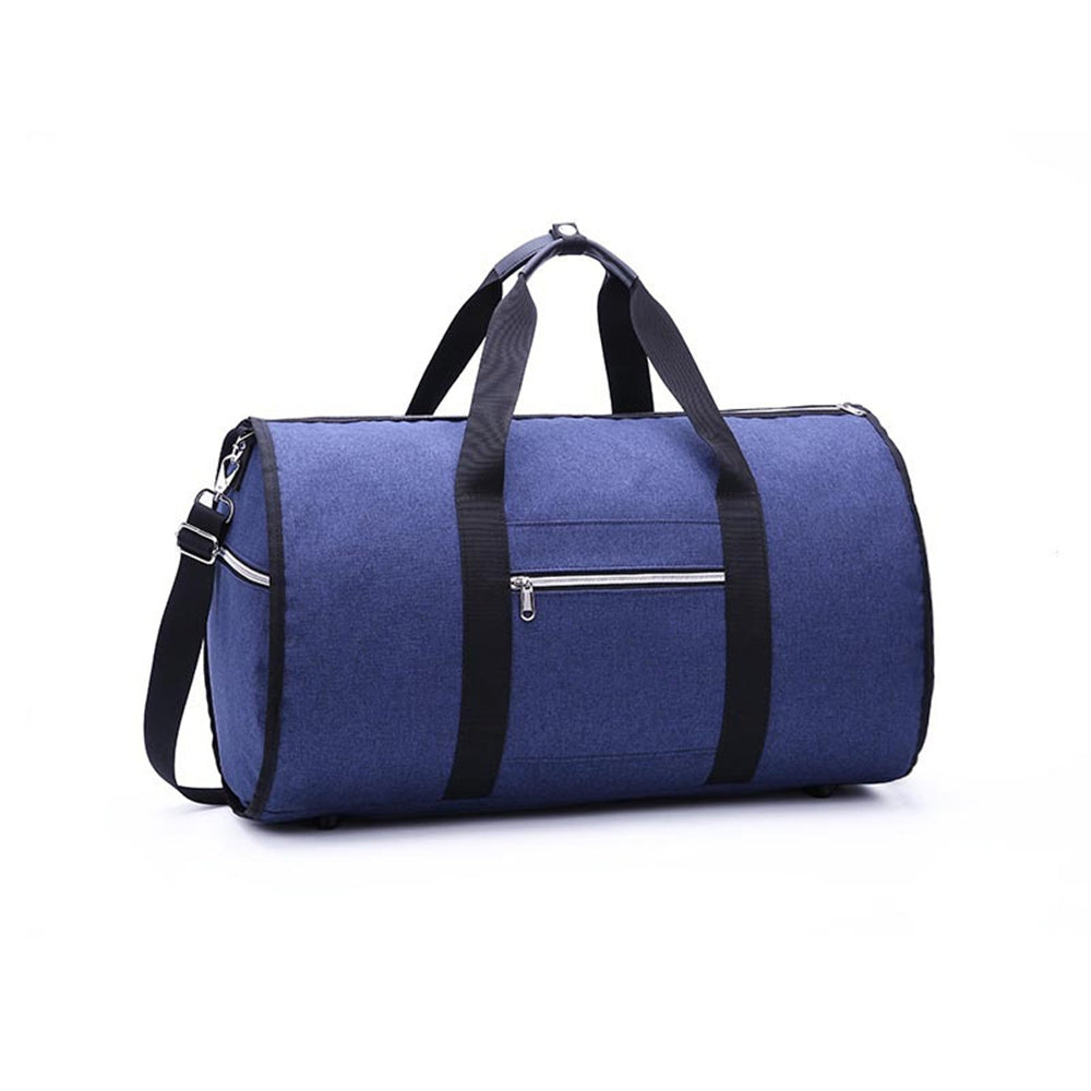 Sarah Express 2-in-1 Foldable Garment Travel Duffle Bag Blue