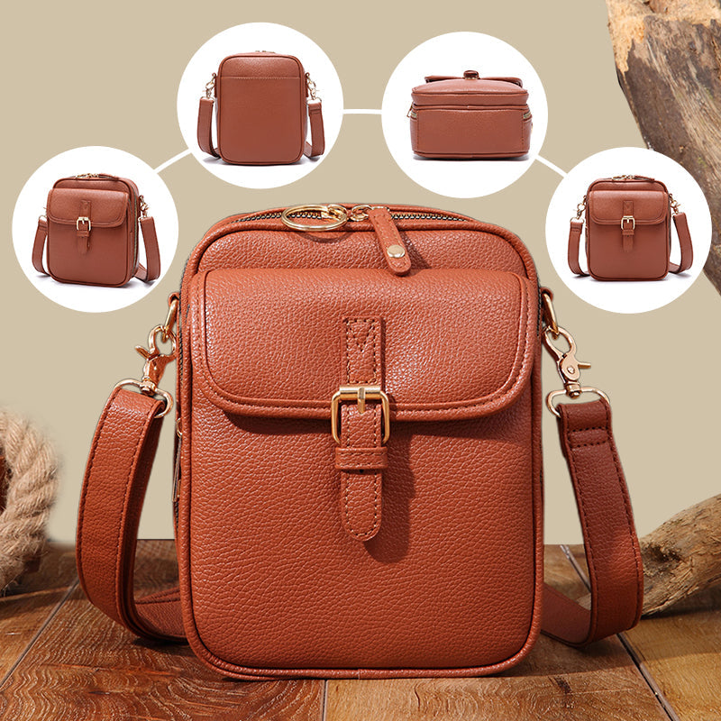 Sarah Express Unisex Retro Messenger Bag With Card Inserts