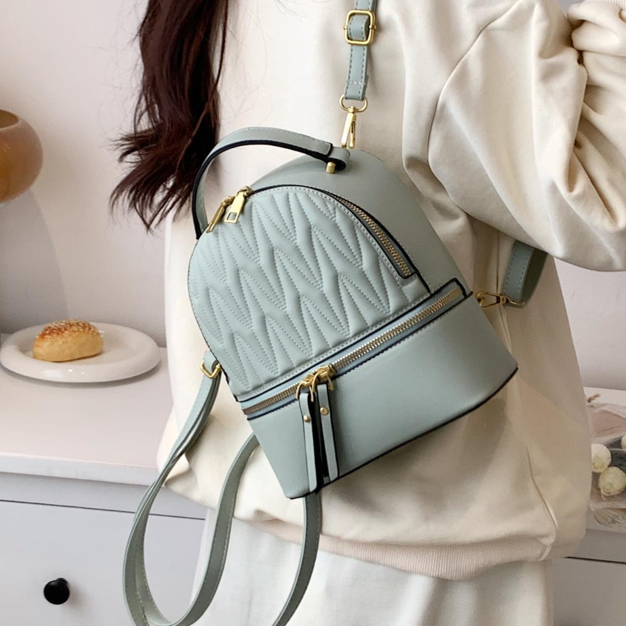 Sarah Express Quilted Urban Simplicity Mini Backpack