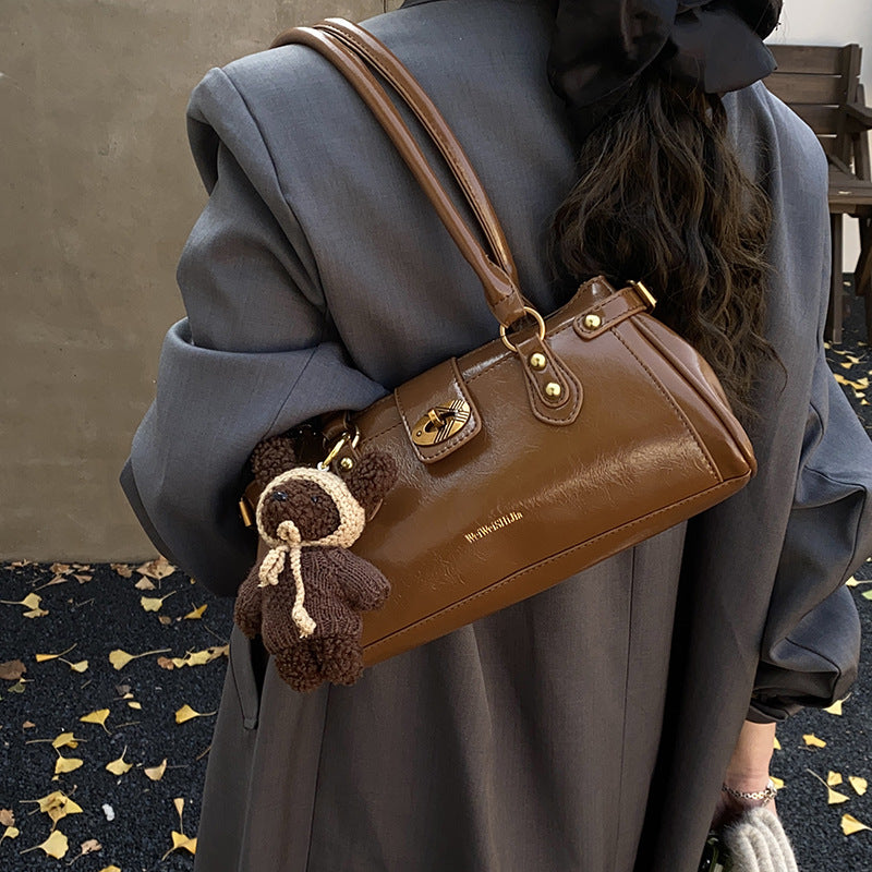 Sarah Express Urban Minimalist Patchwork Shoulder Bag