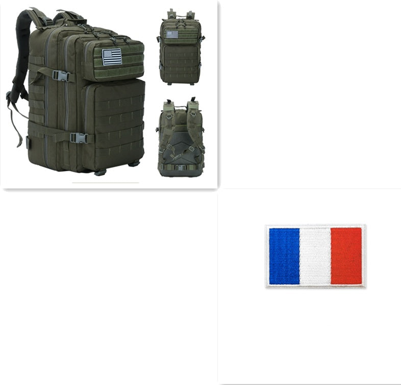 Sarah Express Tactical Outdoor Mountaineering Laptop Backpack Military Green 3Style