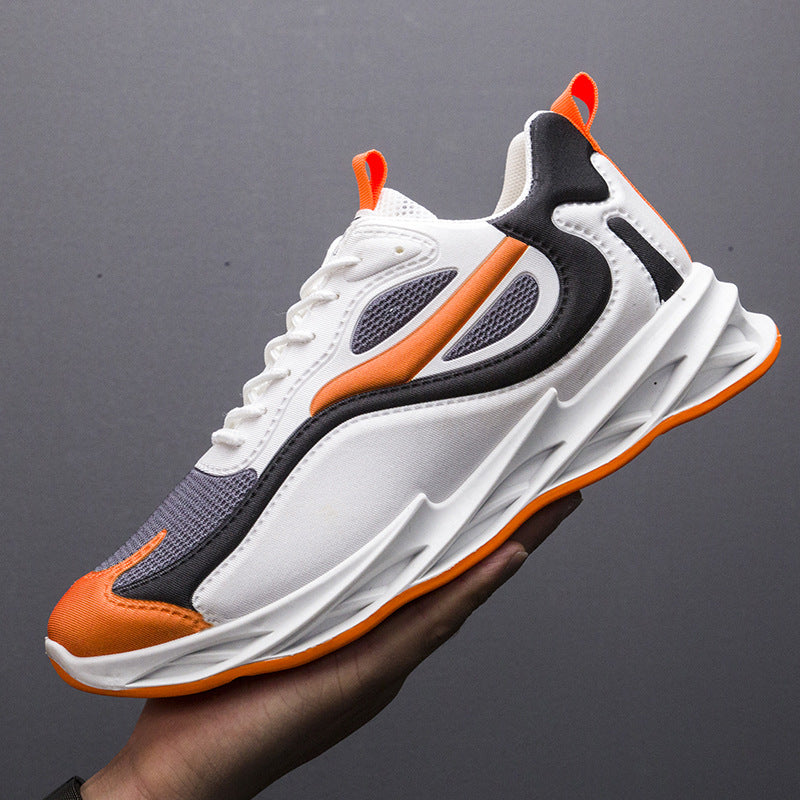 Sarah Express Men's Casual Mesh Colorblock Sneakers