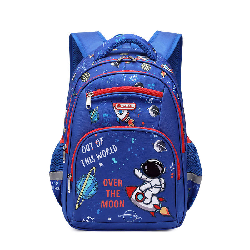 Sarah Express Primary School Children's Large Capacity Backpack Blue 16 Inch