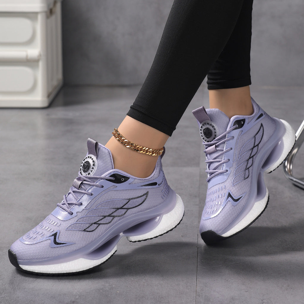 Sarah Express Lightweight Mesh Shock-Absorbing Athletic Sneakers