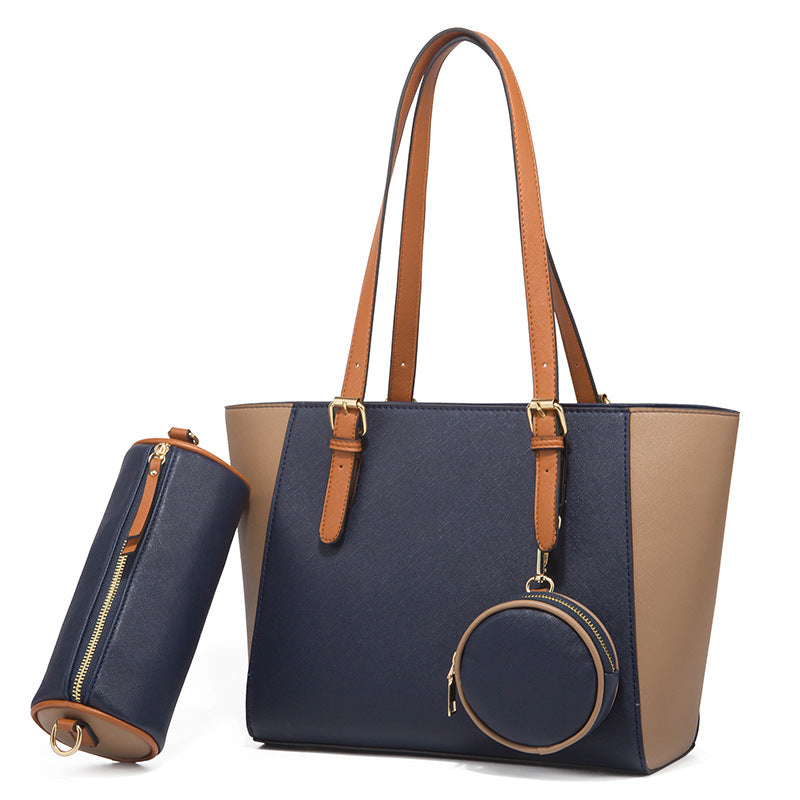 Sarah Express Three-Piece Saffiano Bucket Bag Set