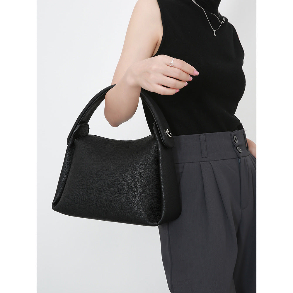 Sarah Express Genuine Leather Dumpling Shoulder Bag