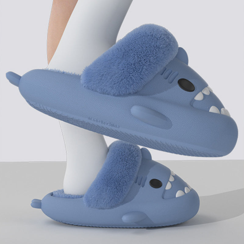 Sarah Express Unisex Shark Slippers with Detachable Lining
