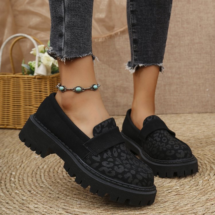 Sarah Express British-Inspired Chunky Platform Loafers