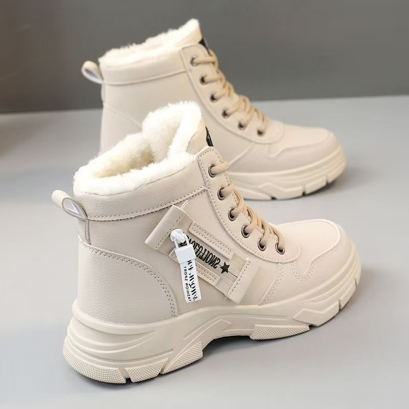 Sarah Express Fleece-Lined Waterproof Winter Sneakers