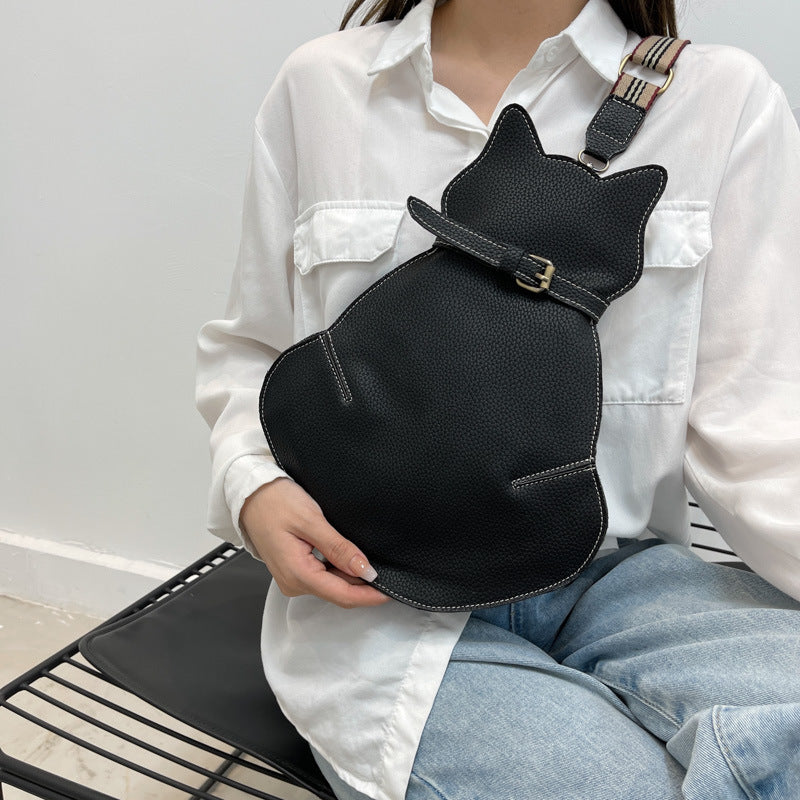 Sarah Express Cat Shaped Messenger Shoulder Bag