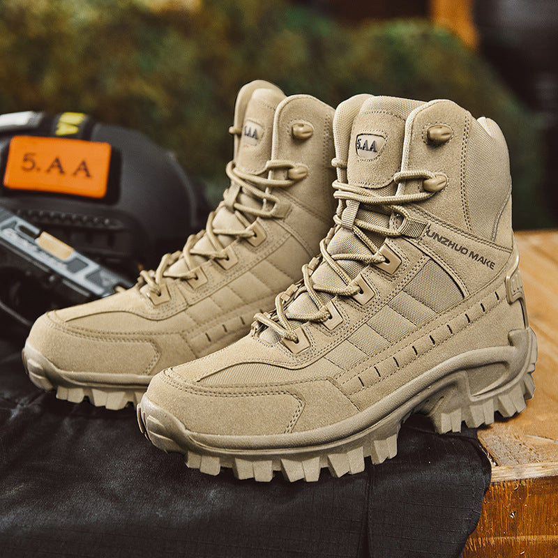 Sarah Express Rugged High Top Tactical Boots