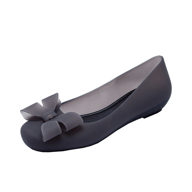 Sarah Express Women's Slip-On Flats with Bow Detail