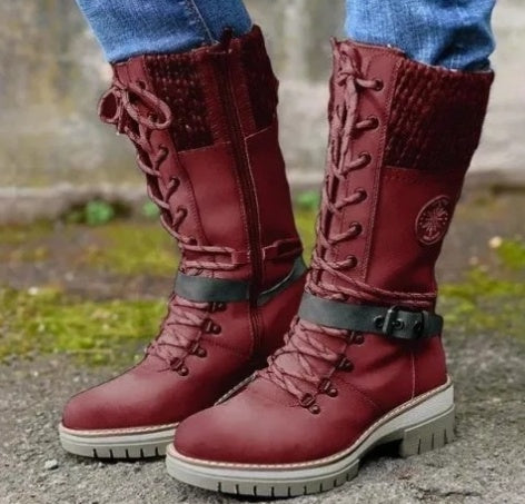 Sarah Express Lace-Up Winter Martin Boots