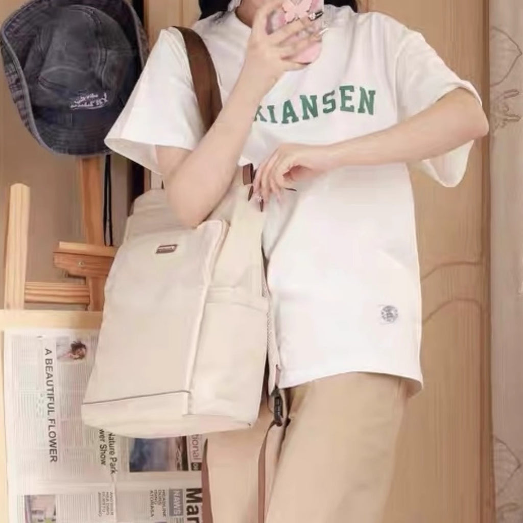 Sarah Express Large Capacity Nylon Everyday Backpack