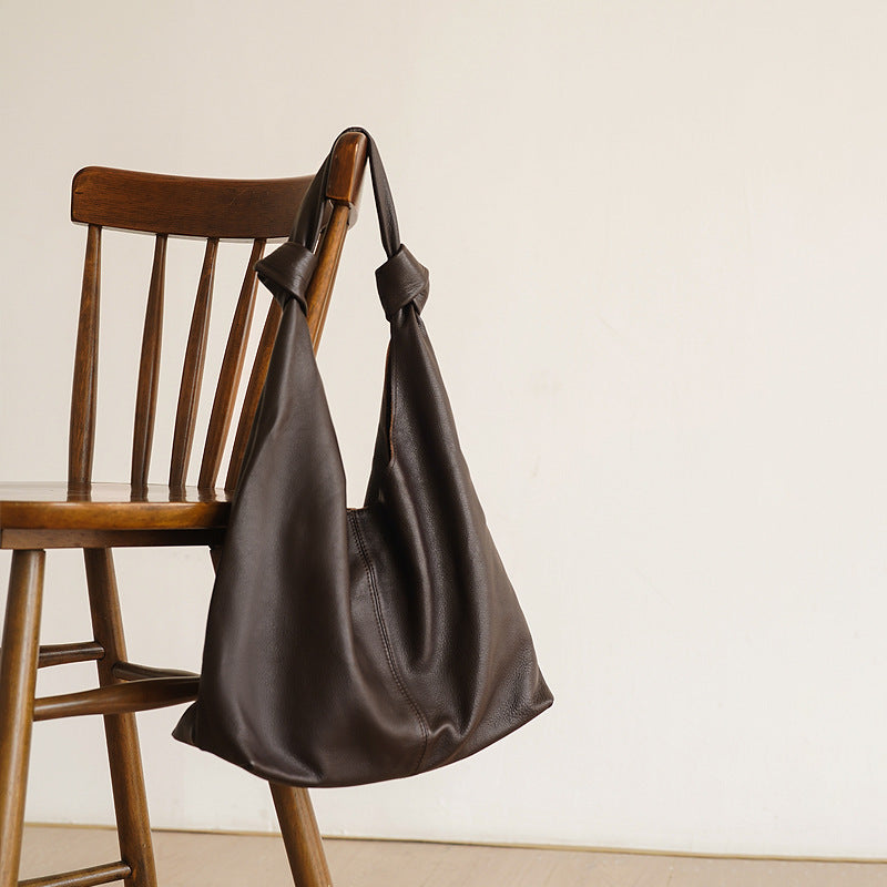Sarah Express Urban Simplicity Soft Leather Shoulder Bag