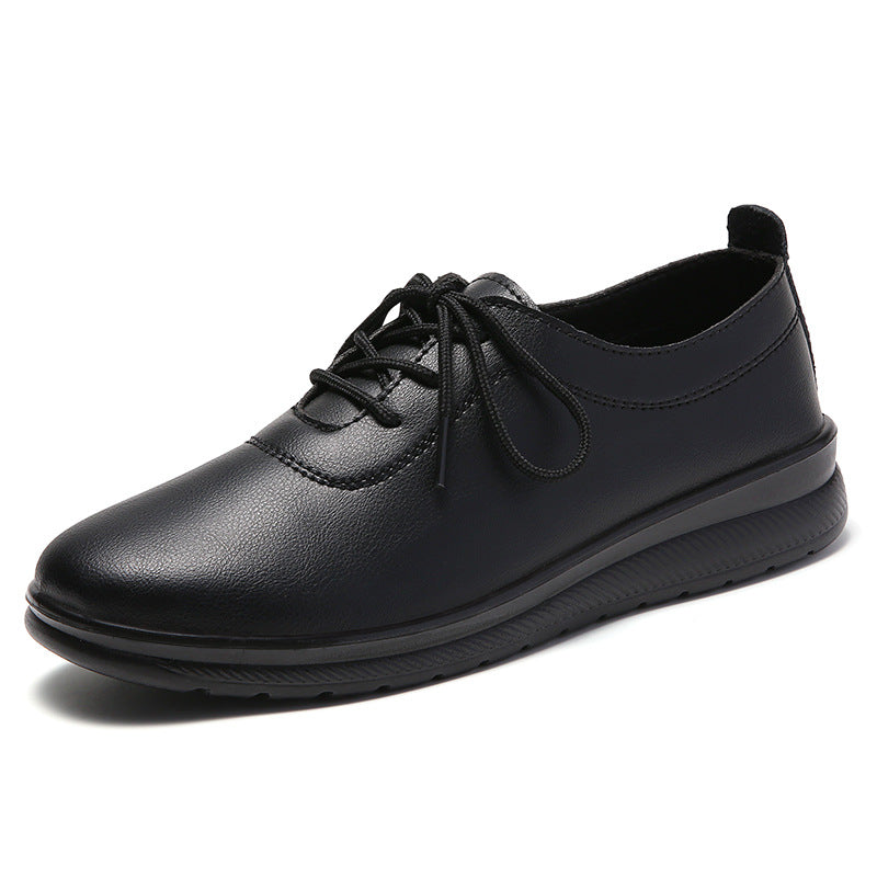 Sarah Express Lace-Up Soft Sole Commuter Flats