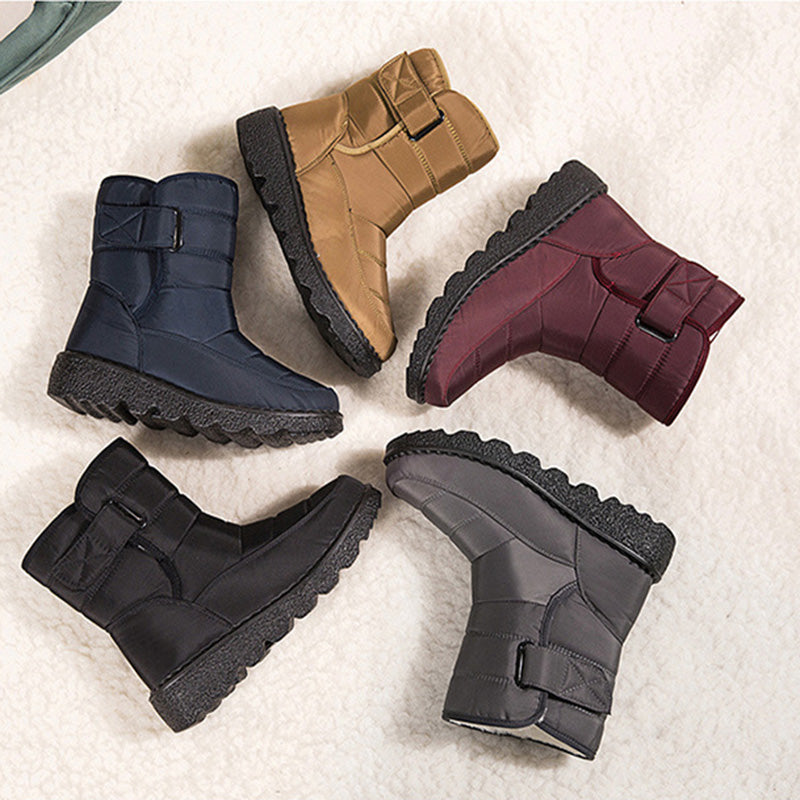 Sarah Express Plush Lined Waterproof Winter Ankle Boots