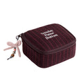 Sarah Express Small Portable Makeup Toiletry Bag Red