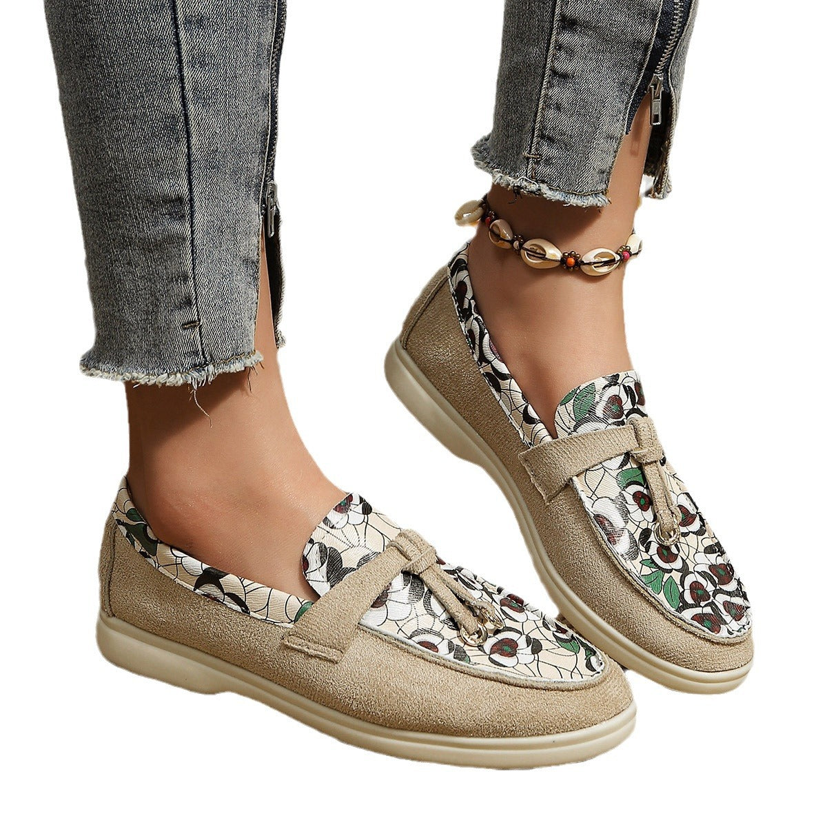 Sarah Express Women's Casual Flat Slip-On Shoes